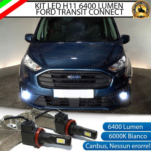 Kit Full LED Fendinebbia H11 6400 LUMEN FORD TRANSIT CONNECT II