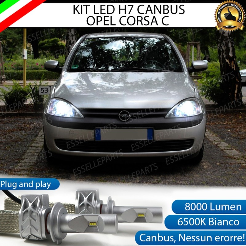 Kit Full LED H7 per Opel Corsa F Luci Anabbaglianti CANbus