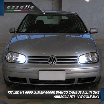 Kit Full LED coppia H1 - ULTRA COMPATTA - 6000 LUMEN abbaglianti per VOLKSWAGEN GOLF MK4 Kit Full LED coppia H1 - ULTRA COMPATTA - 6000 LUMEN abbaglianti per VOLKSWAGEN GOLF MK4