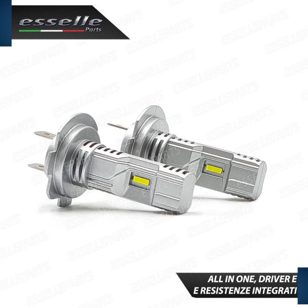 Kit Full LED Coppia H7 Ultra Compatta 6000 Lumen Abbaglianti Per HYUNDAI I30 MK2