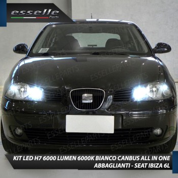 Kit Full LED Coppia H7 Ultra Compatta 6000 Lumen Abbaglianti Per SEAT IBIZA 6L Kit Full LED Coppia H7 Ultra Compatta 6000 Lumen Abbaglianti Per SEAT IBIZA 6L