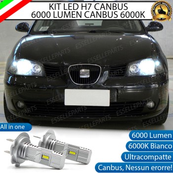 Kit Full LED Coppia H7 Ultra Compatta 6000 Lumen Anabbaglianti Per SEAT IBIZA 6L Kit Full LED Coppia H7 Ultra Compatta 6000 Lumen Anabbaglianti Per SEAT IBIZA 6L