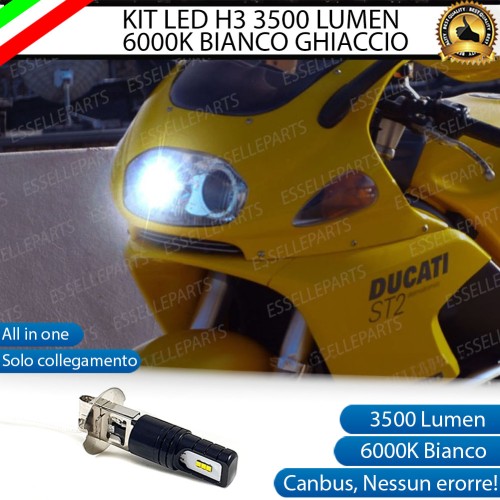 Kit Full LED Lampada H3 a LED Canbus Ducati ST2 (2003)