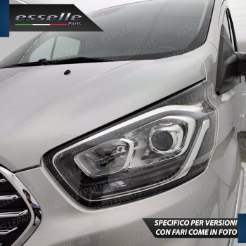 Kit Full LED H1 Abbaglianti 6000 Lumen 6000K bianco FORD TOURNEO CUSTOM con fari lenticolari