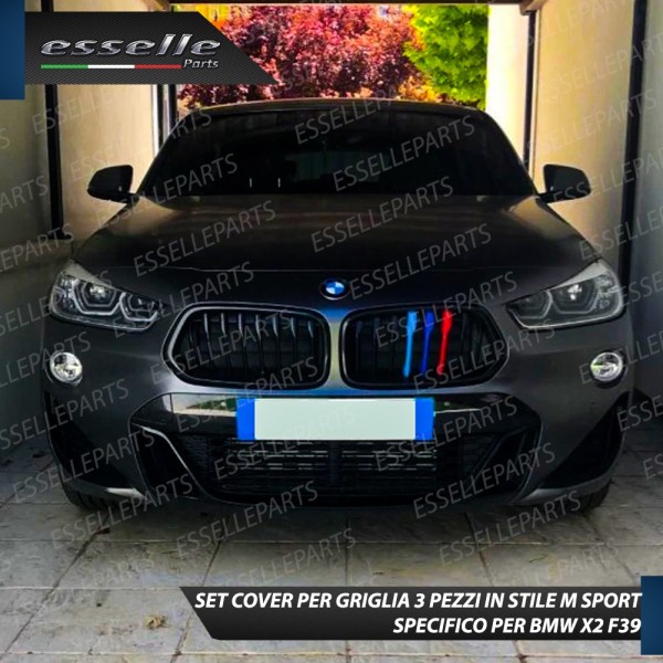 SET COVER PER CALANDRA BMW X2 IN STILE BMW M SPORT IN ABS