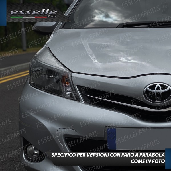Kit Full LED H4 BI-LED conversione in faro lenticolare per Toyota Yaris MK3 Restyling Dal 2017