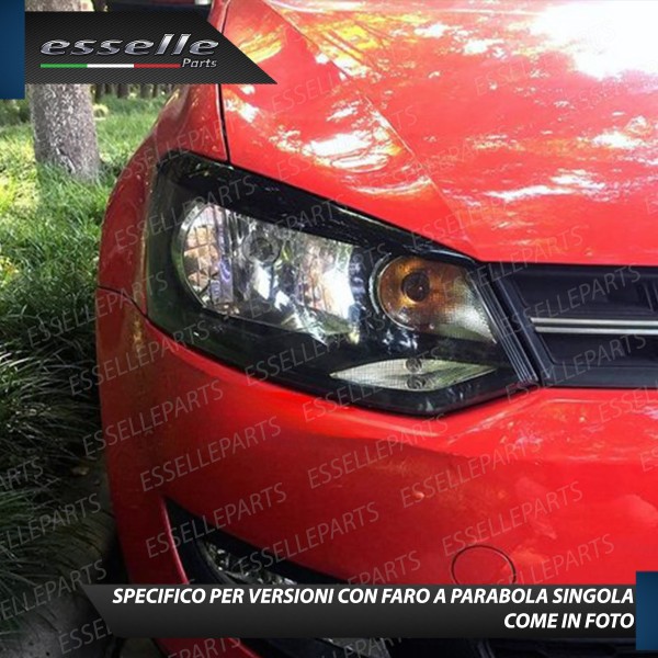 Kit Full LED H4 8000 Lumen 6000K Bianco VW POLO 6R 6C dal 2014 con fari a parabola singola