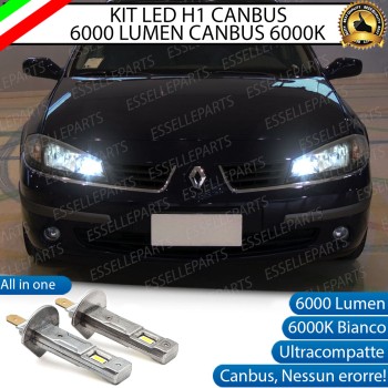 Kit Full LED coppia H1 - ULTRA COMPATTA - 6000 LUMEN abbaglianti per RENAULT LAGUNA MK2