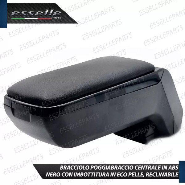 Bracciolo Portaoggetti in Eco Pelle Specifico per Citroen C3 Picasso
