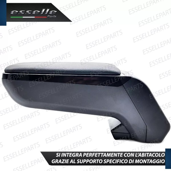 Bracciolo Portaoggetti in Eco Pelle Specifico per Citroen C3 Picasso
