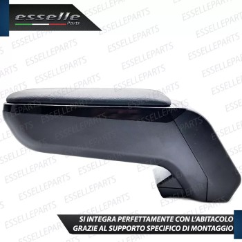Bracciolo Portaoggetti in Eco Pelle Specifico per Citroen C3 Picasso