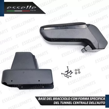 Bracciolo Portaoggetti in Eco Pelle Specifico per Citroen C3 Picasso