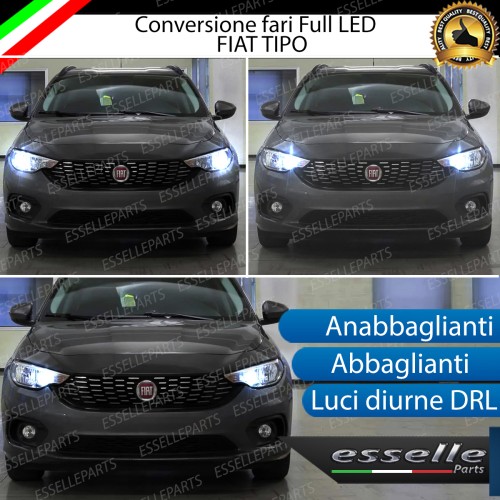 Conversione Fari Full Led Fiat Tipo 6000k Bianco All In One