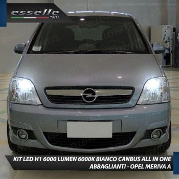 Kit Full LED Abbaglianti H1 6000 Lumen per OPEL MERIVA A Kit Full LED Abbaglianti H1 6000 Lumen per OPEL MERIVA A
