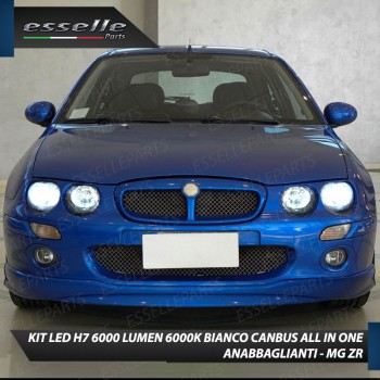 Kit Full LED Coppia H7 Ultra Compatta 6000 Lumen Anabbaglianti Per MG ZR Kit Full LED Coppia H7 Ultra Compatta 6000 Lumen Anabbaglianti Per MG ZR