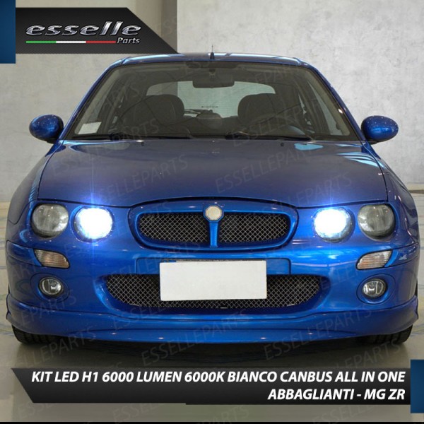 Kit Full LED Abbaglianti H1 6000 Lumen per MG ZR