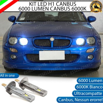 Kit Full LED Abbaglianti H1 6000 Lumen per MG ZR Kit Full LED Abbaglianti H1 6000 Lumen per MG ZR