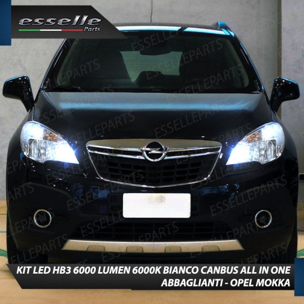 Kit Full LED HB3 6000 LUMEN Abbaglianti per OPEL MOKKA