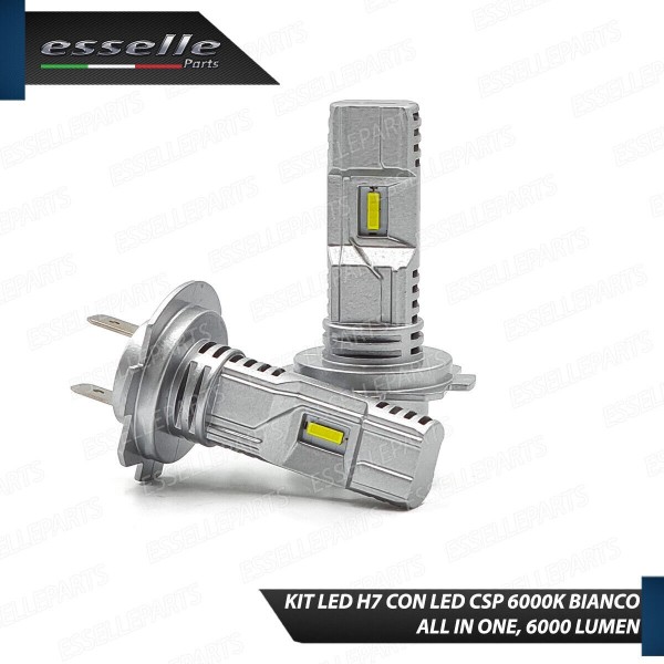 Kit Full LED Coppia H7 Ultra Compatta 6000 Lumen Anabbaglianti Per OPEL MOKKA