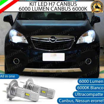 Kit Full LED Coppia H7 Ultra Compatta 6000 Lumen Anabbaglianti Per OPEL MOKKA Kit Full LED Coppia H7 Ultra Compatta 6000 Lumen Anabbaglianti Per OPEL MOKKA