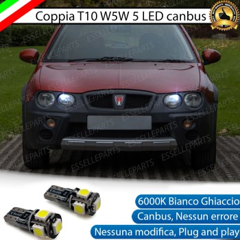 Luci posizione T10 W5W 5 LED Canbus Rover Streetwise