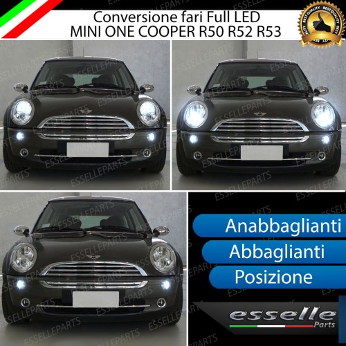 Conversione Fari Full LED per MINI ONE COOPER R50 R52 R53
