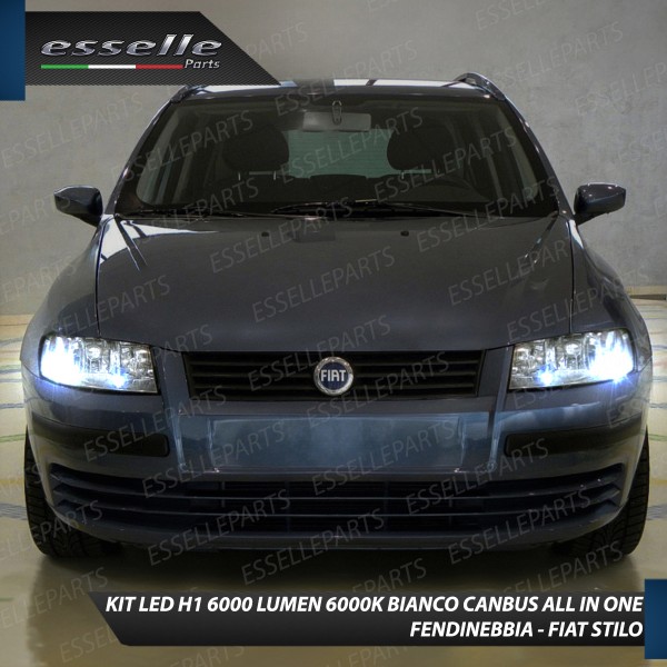 Kit Full LED coppia H1 6000 LUMEN Fendinebbia per Fiat Stilo