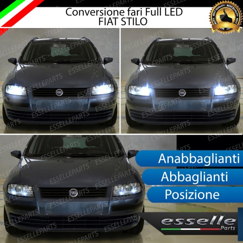 Conversione Fari Full LED per Fiat Stilo Lampade ultracompatte