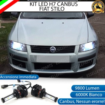 Kit Full Led 6000k canbus FIAT STILO H7 ANABBAGLIANTI No Error