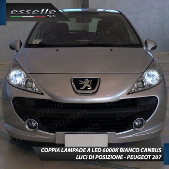 Conversione Fari Full LED per Peugeot 207 Lampade Compatte 6000K Bianco Canbus Conversione Fari Full LED per Peugeot 207 Lampade Compatte 6000K Bianco Canbus