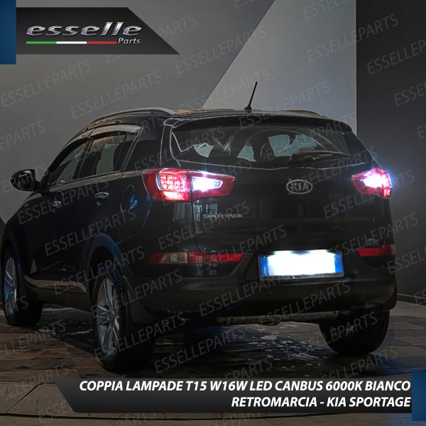 Luci Retromarcia Led Canbus KIA SPORTAGE III Luce Bianca No Error