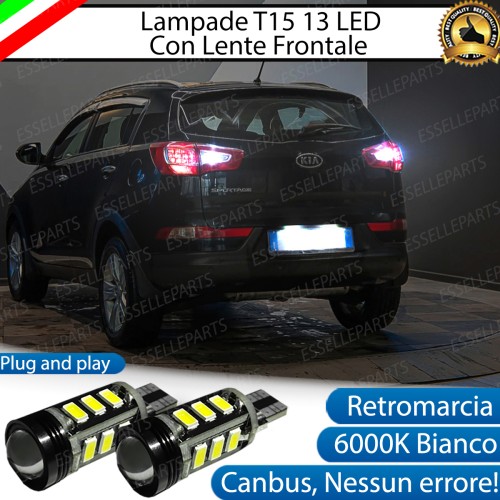 Luci Retromarcia Led Canbus KIA SPORTAGE III Luce Bianca No Error