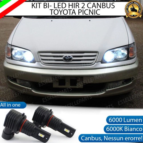 Kit Full LED HB3 6000 LUMEN Abbaglianti per TOYOTA PICNIC