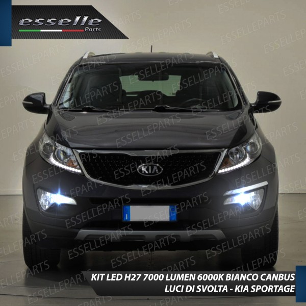 Kit Full LED H27/2 7000 Lumen Luci di svolta KIA SPORTAGE 3