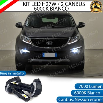 Kit Full LED H27/2 7000 Lumen Luci di svolta KIA SPORTAGE 3