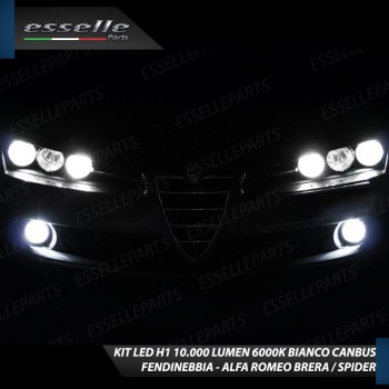 Kit Full LED Fendinebbia H1 10000 LUMEN ALFA ROMEO SPIDER