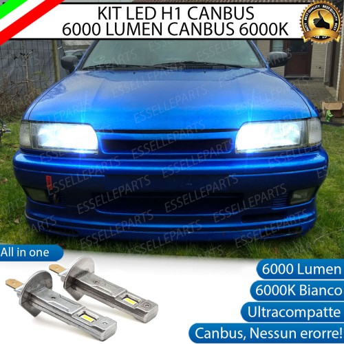 Kit Full LED Abbaglianti H1 6000 Lumen per NISSAN PRIMERA MK1