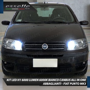 Conversione Fari Full LED per FIAT PUNTO MK3