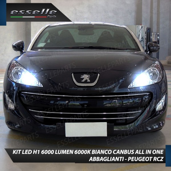 Kit Full LED Abbaglianti H1 6000 Lumen per PEUGEOT RCZ