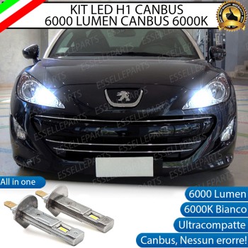 Kit Full LED Abbaglianti H1 6000 Lumen per PEUGEOT RCZ