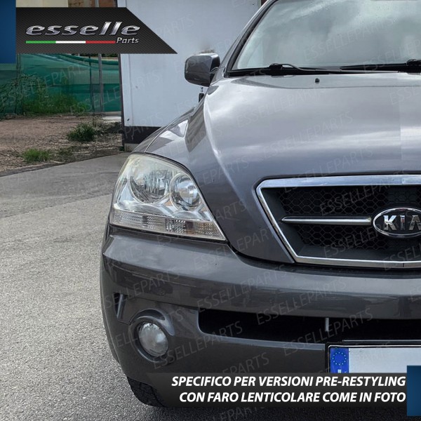 Conversione Fari Full LED per Kia Sorento 1 6000K Bianco Ghiaccio Canbus