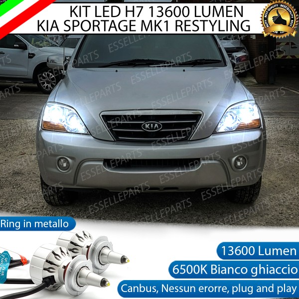 Kit Full LED H7 Monoled al quarzo 13600 Lumen 6000K Kia Sorento 1 Restyling