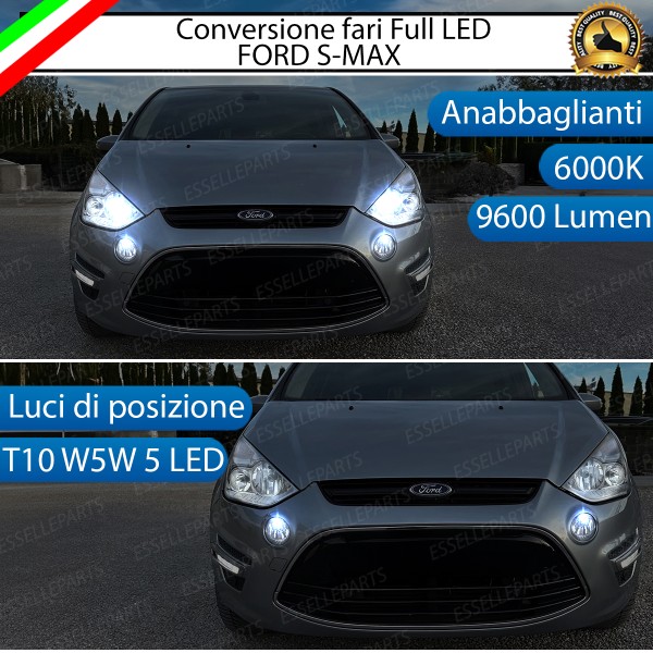 Conversione Fari Full LED Ford S-Max