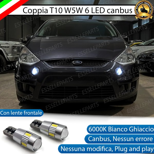 Luci posizione 6 LED Canbus 400 Lumen FORD S-MAX