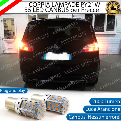 Coppia Frecce Posteriori PY21W 35 LED Canbus FORD S-Max MK1