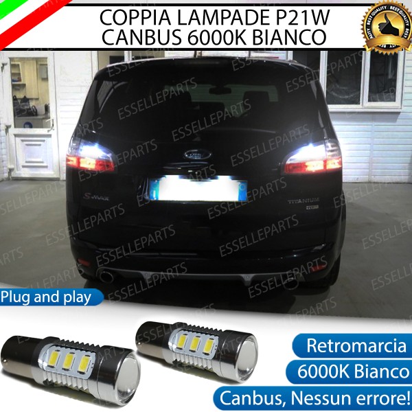 Luci Retromarcia 15 LED Ford S-Max MK1 CON LENTE FRONTALE