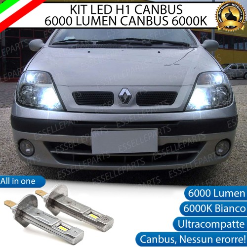 Kit Full LED Abbaglianti H1 6000 Lumen per RENAULT SCENIC MK1