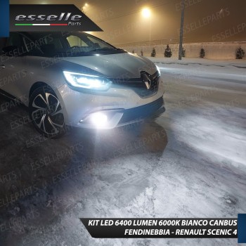 Kit Full LED H16 Fendinebbia 6400 LUMEN RENAULT SCENIC IV