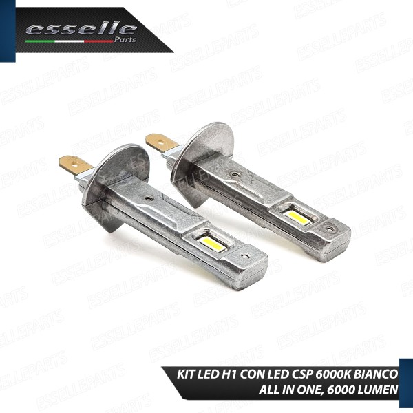 Kit Full LED Abbaglianti H1 6000 Lumen per RENAULT SCENIC MK2
