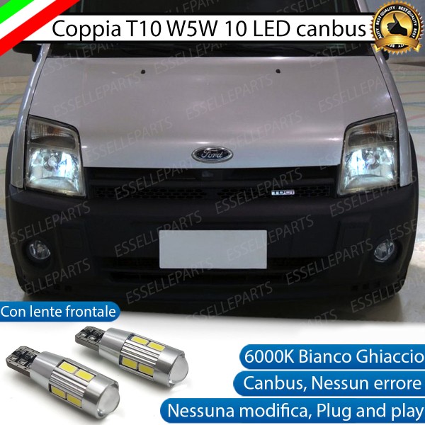 Luci posizione T10 W5W 10 LED Canbus Ford Tourneo Connect